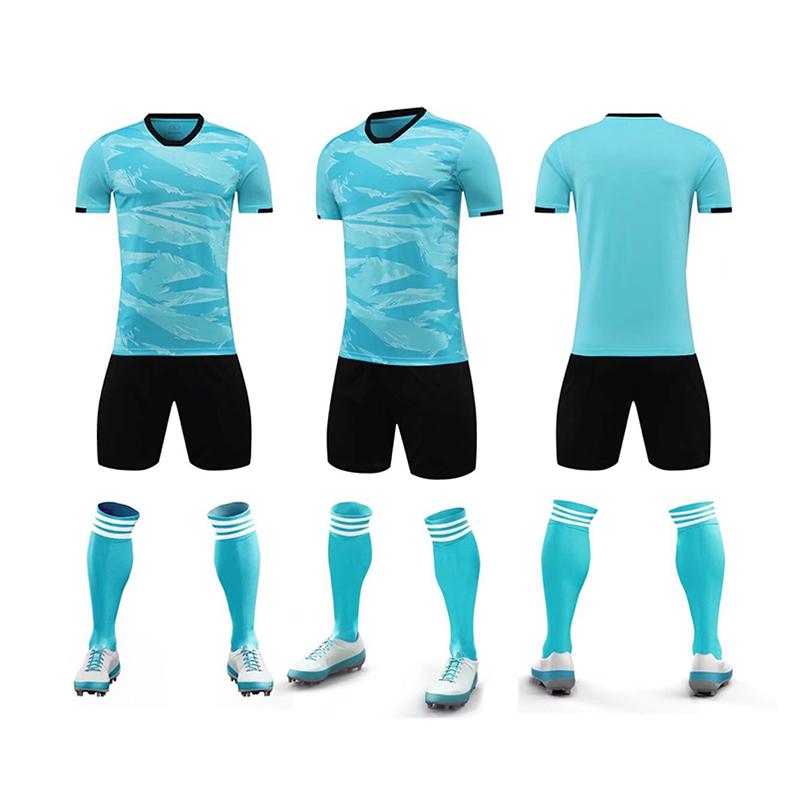 

Поступление, комплект высококачественного футбольного трикотажа, мужская футбольная форма, комплект футбольных трикотажных изделий, спортивный костюм, спортивная одежда для бега, мужская Footba XXXL небесно-голубой