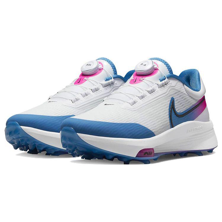 Nike Air Zoom Infinity Tour NEXT% Boa Wide White Aurora Blue Pink Blast Unisex Sneakers Black DJ5590-100
