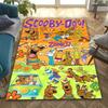 Halloween Cartoon Comedy Adventure Movie Scooby-Doo Carpet Is Suitable for Living Room and Bedroom Doormats Office Balcony Decorative Carpet V8