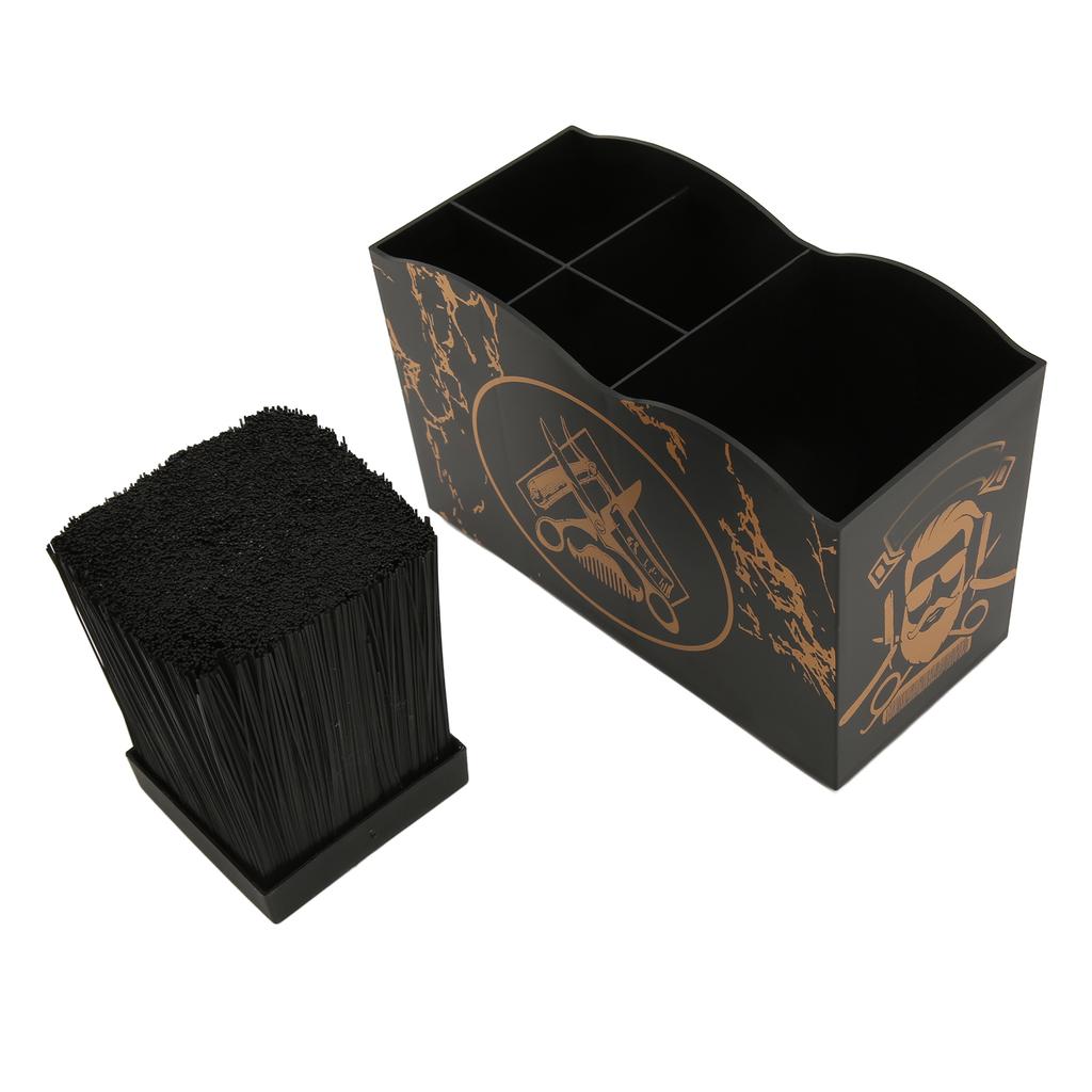 Barber Scissors Storage Holder Vintage Style Hairdressing Tool Storage Box Salon Shears Rack for Barber Shop