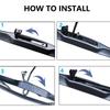 Car Front Wiper Blades For Toyota RAV4 XA50 Accessories Wildlander Suzuki Across -2025 Durable Windshield Windscreen Wipers