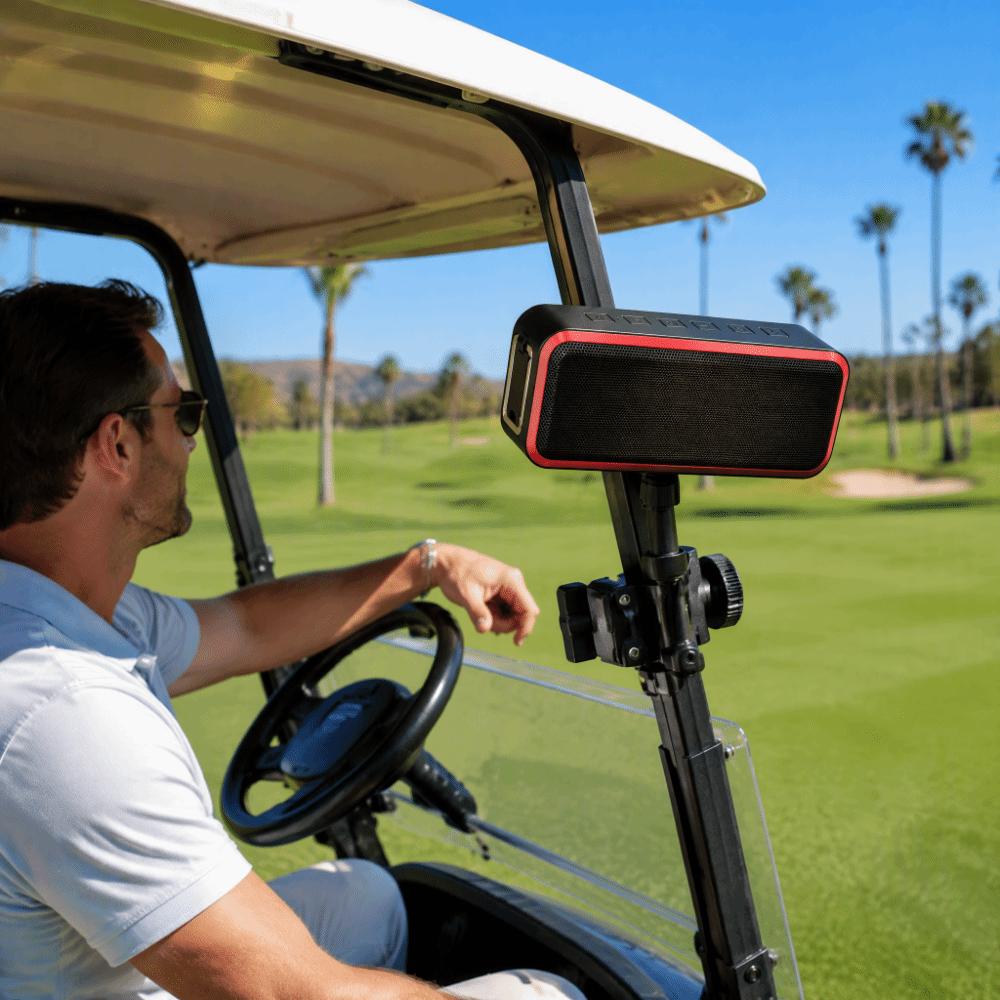 Stereo Bass Wireless Speaker Wireless Portable Speaker Rugged Outdoor Speaker Golf Cart