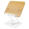 NEW Foldable Reading Stand Books Stand with 360° Rotating Base Cookbook Holder Organizer Bookend For Music Score Tablets Laptops