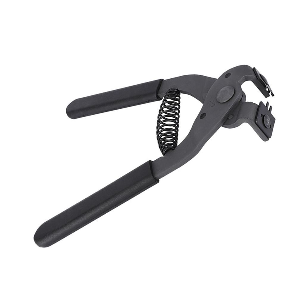 17cm HandHeld Carbon Steel Silent Pliers Leather Craft Hole Punch Tool 4mm(2 Teeth)