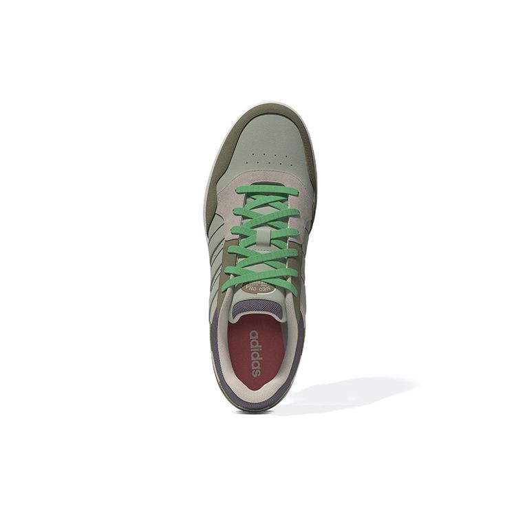 Adidas Neo Hoops 3.0 Durable Low-Top Sneakers Unisex Sneakers Light-Green GZ9476