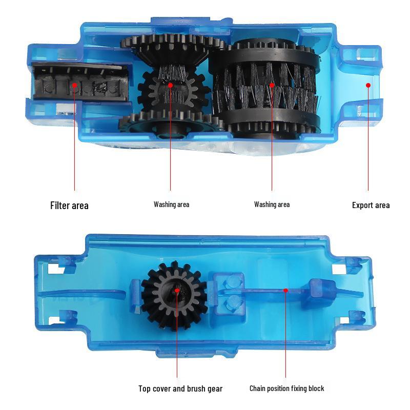 Chain Cleaner Tool for Mountain and Road Bikes