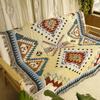 Bohemian Knitted Chair Lounge Blanket Bed Tapestry Bedspread Tablecloth Ethnic Women Outdoor Beach Sandy Towels