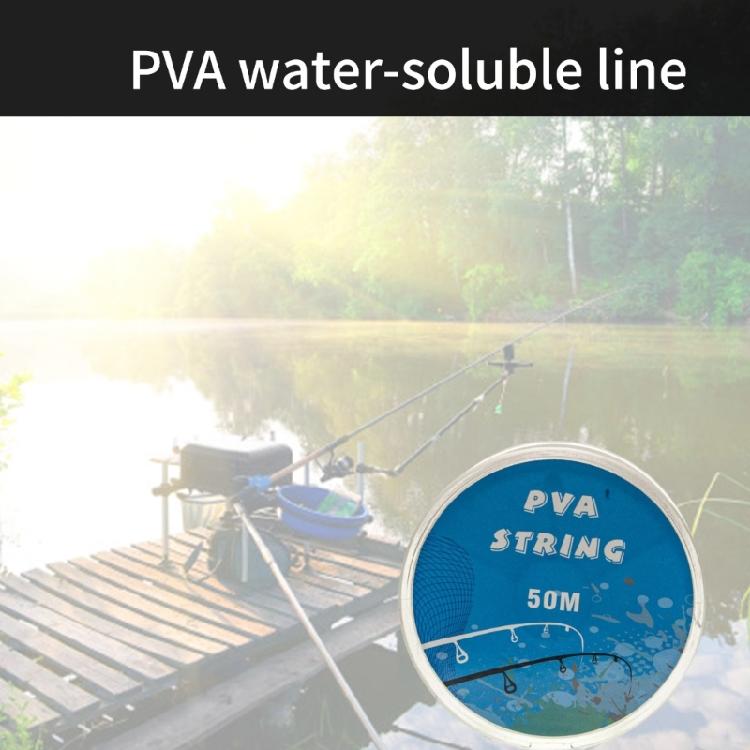Durability 8 Strands PVA Line European Carps Angling Spools Water Dissolving Braids Baits Delivery Line