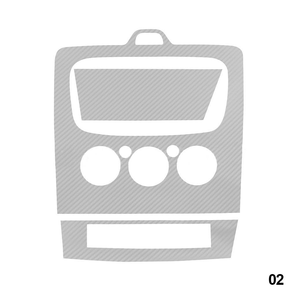 Autocolant Protector Consola Auto din Fibra de Carbon pentru Ford Focus 2 MK2 2009 - 2012 Accesorii Auto