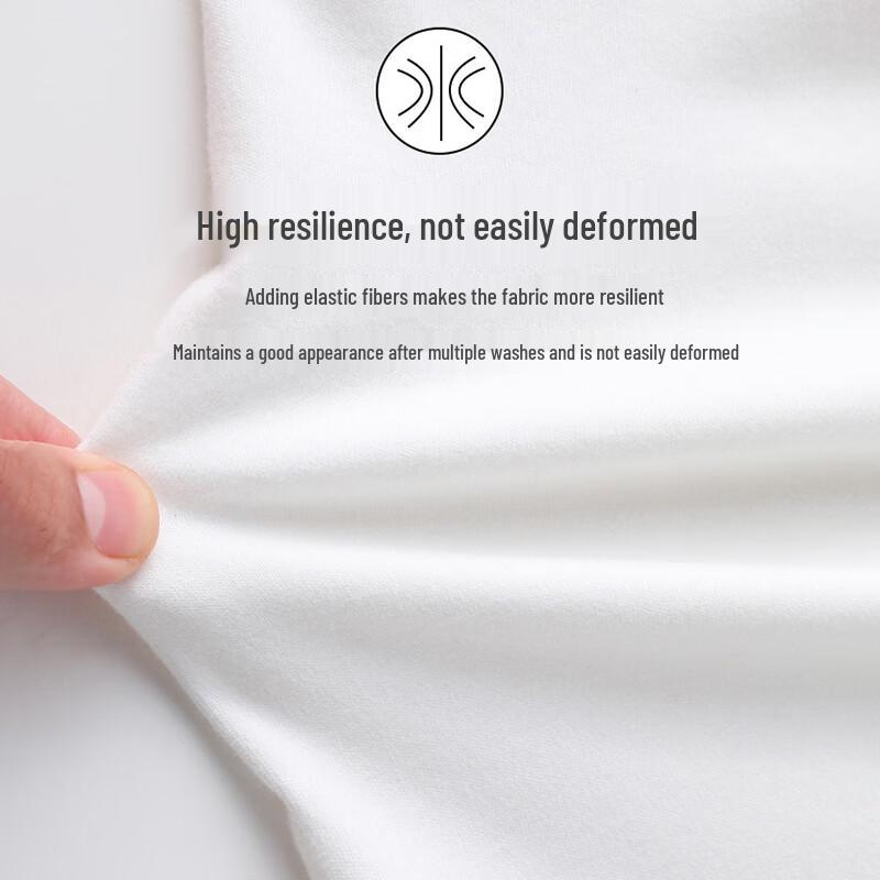 Ziyouxi Boys' Pure Cotton Long-Sleeve T-Shirt