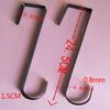 Wreath Hanger Hook Metal Door Hook Hangers Coat Bag Organization for Handbag Belt Necktie Organizer