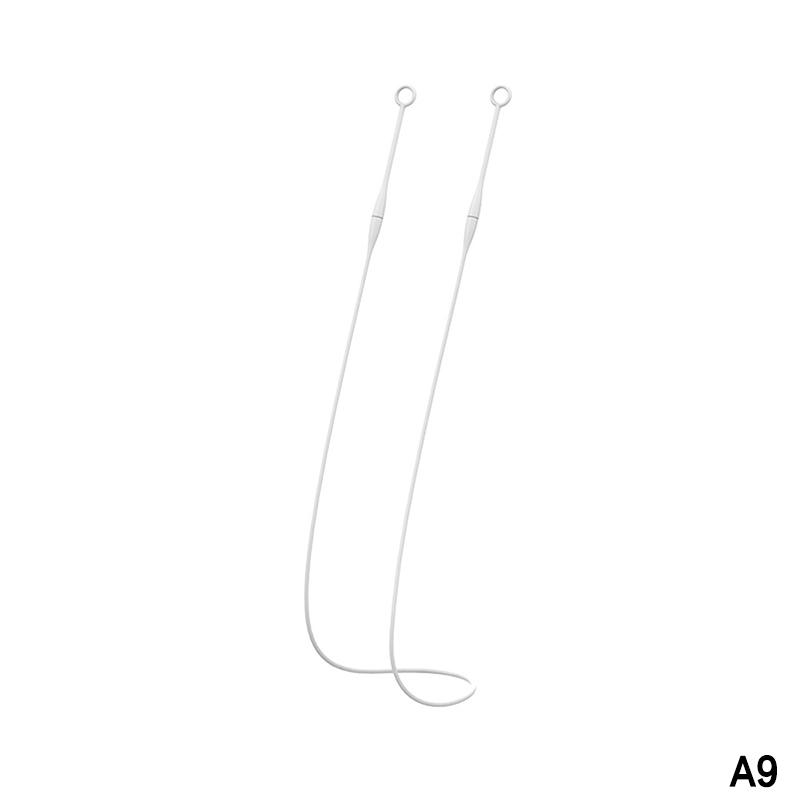 Earplug Lanyard With Magnetic Tensile Safety Rope Ear Plug Holder Flexible Silicone Earplug Link Suitable For Detachable Earplug