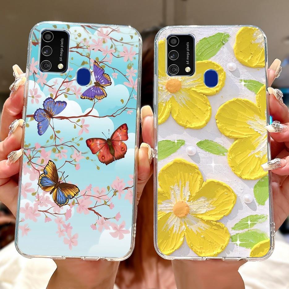 For Samsung Galaxy M31 Prime Case SM-M315F New Luxury Painted Cover Silicone Case For Samsung M21s M 31 s Galaxy M31s Soft Shell