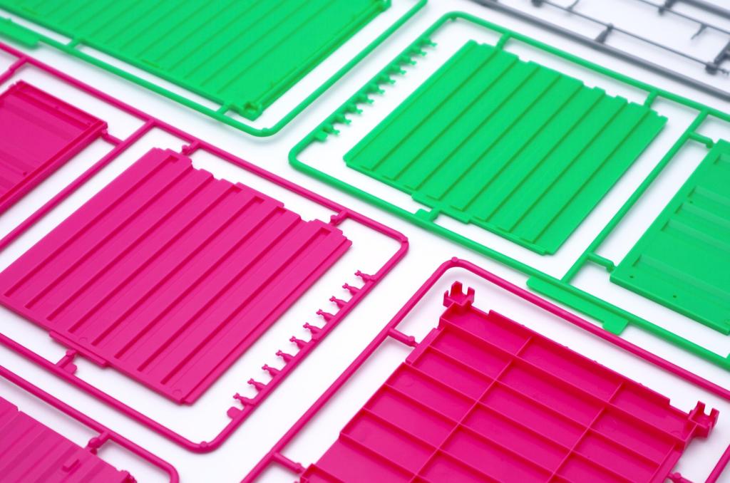 Car NEXT Series 20ft Container Plastic Model 1/24 No.1002 (Pink)