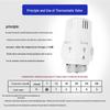 Straight Water Radiator Thermostatic Valve for Automatic Temperature Control