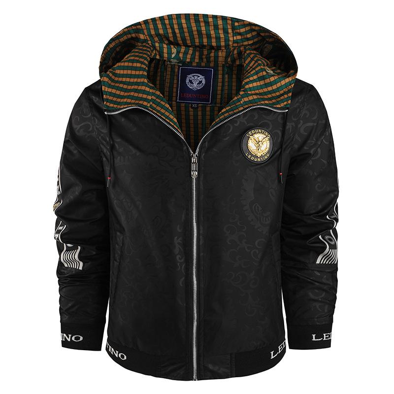 Men's Hooded Military Jacket Casual Windbreaker Bomber Lightweight Jackets Hoodies Coat with Multi Pockets Zip Front Cargo Army Windbreaker for Men