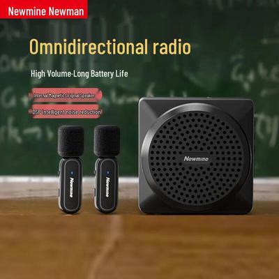 Newman U-238 Wireless Portable Amplifier with Dual Microphones CN Plug (adapter Included)