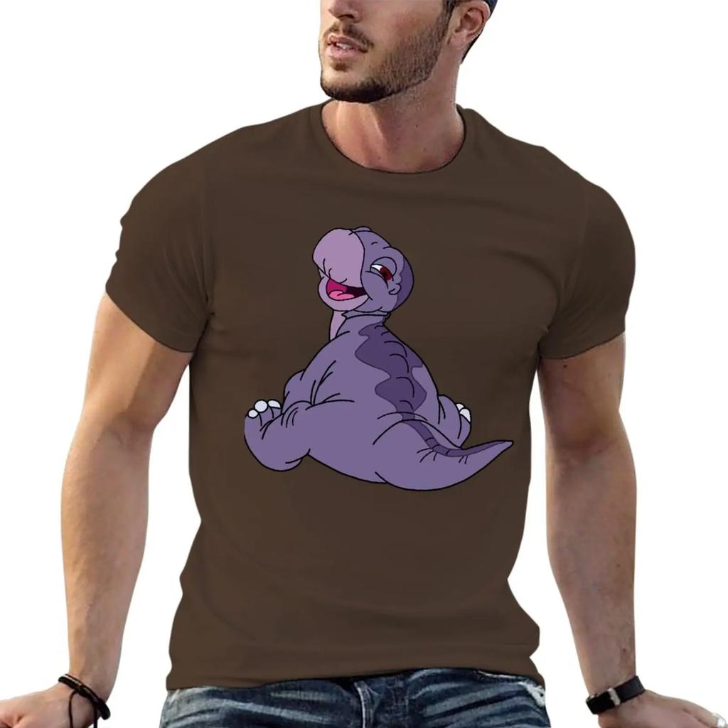 Neues Baby Littlefoot Land Before Time T-Shirt schnelltrocknendes T-Shirt Sommeroberteil Herren weiße T-Shirts
