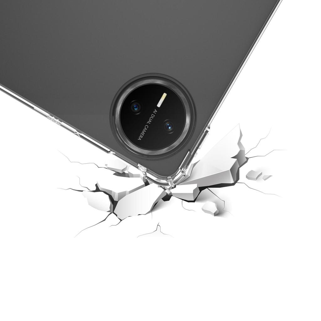 2025 MatePad Mini Skyddsfodral - 8.8" Stöttålig Transparent TPU, Airbag Fulltäckande, Lätt Tunt Mjukt Skal