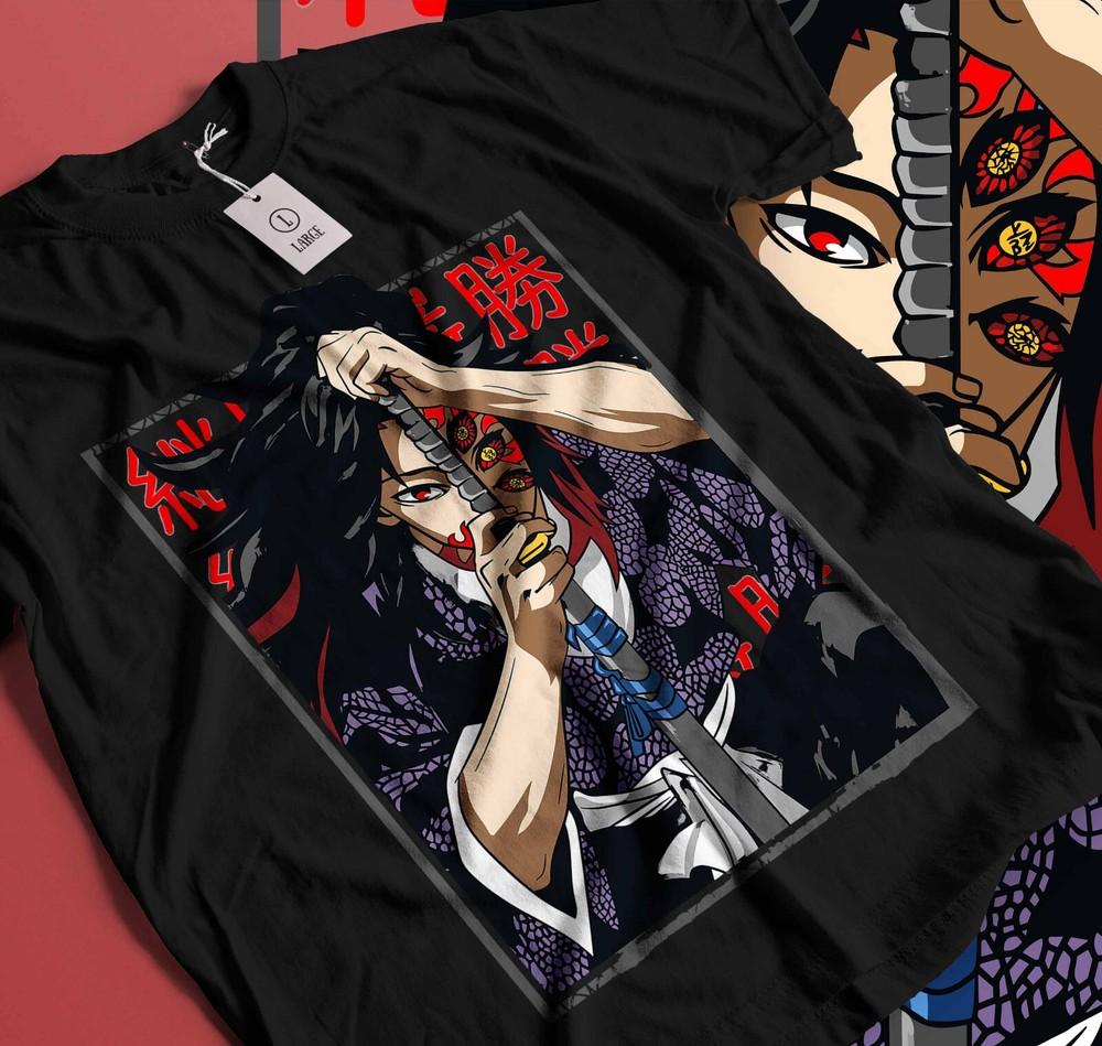 

Kokushibo Demon Slayer T-Shirt,Kimetsu No Yaiba,Anime,Manga,Nezuko,Tanjiro 103 XL