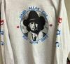 David Allan Coe VTG Long Sleeve Gray Unisex  2F526