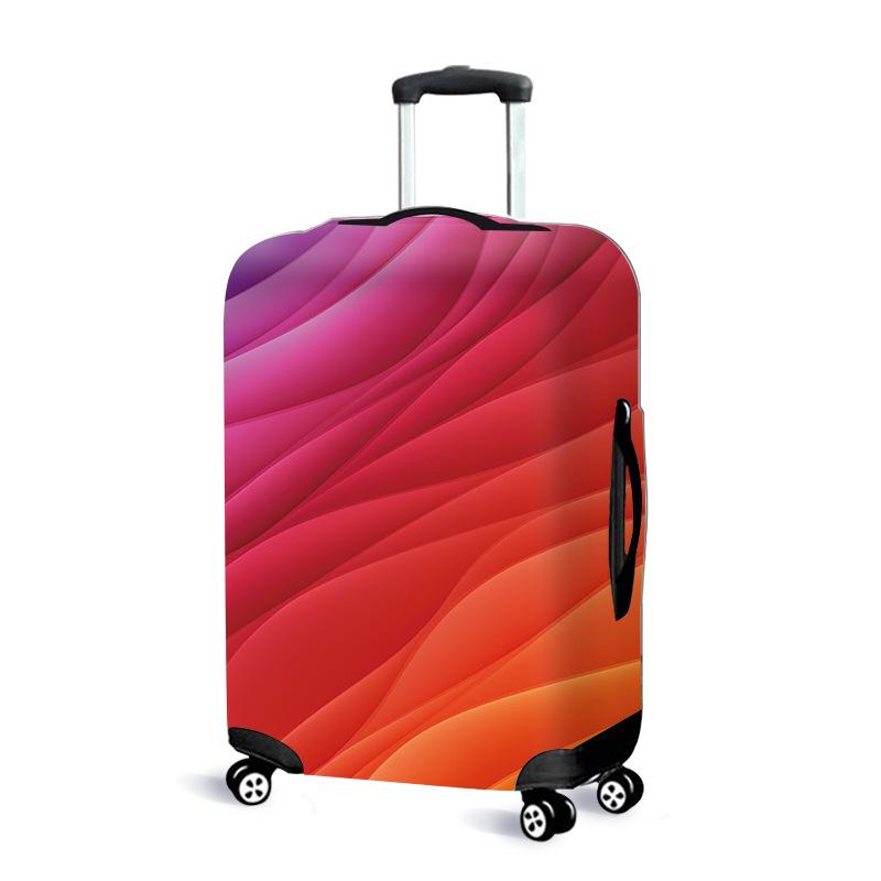 Copertura Elastica antipolvere in Pelle per Valigia Trolley 20-30 Pollici - Ispessita e Resistente all'Usura
