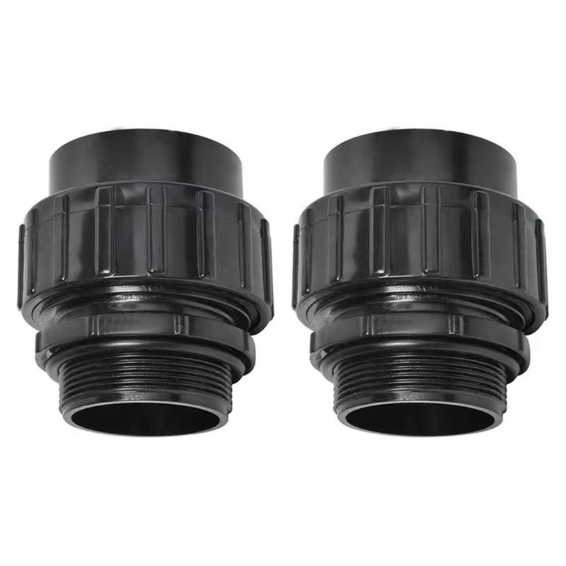 Remplacement Universel de Connecteur de Tuyau de Pompe 1,5 pouce à 2 pouces Connecteur de Système de Piscine Pour Pompes de Piscine Durable