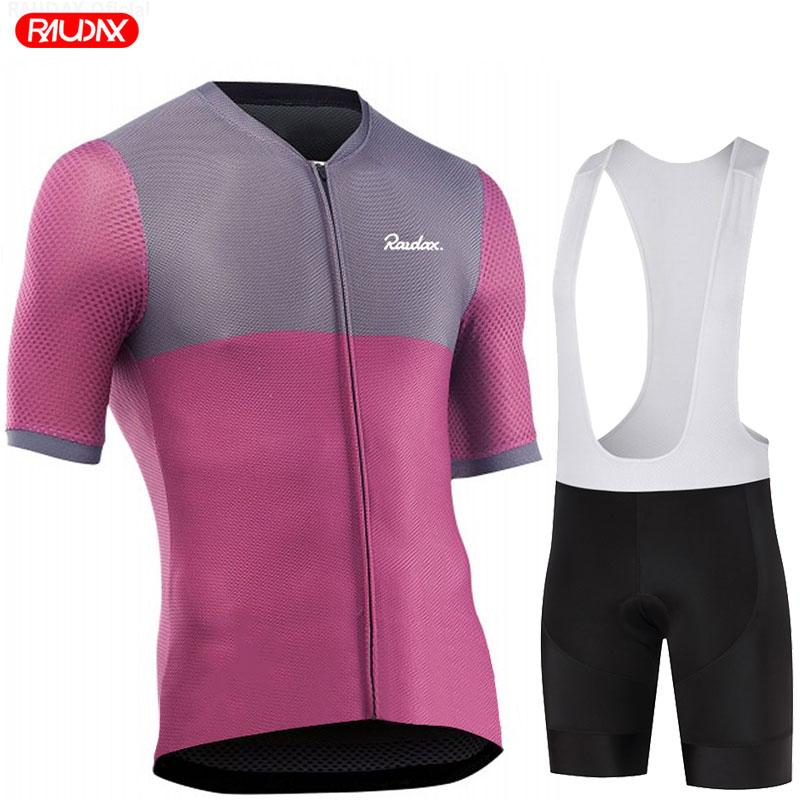 2026 Summer Breathable Cycling Suit Set Raudax Men Quick-Dry Mountain Bike Cycling Clothing Ropa Ciclismo Verano Triathlon Cycling Wear