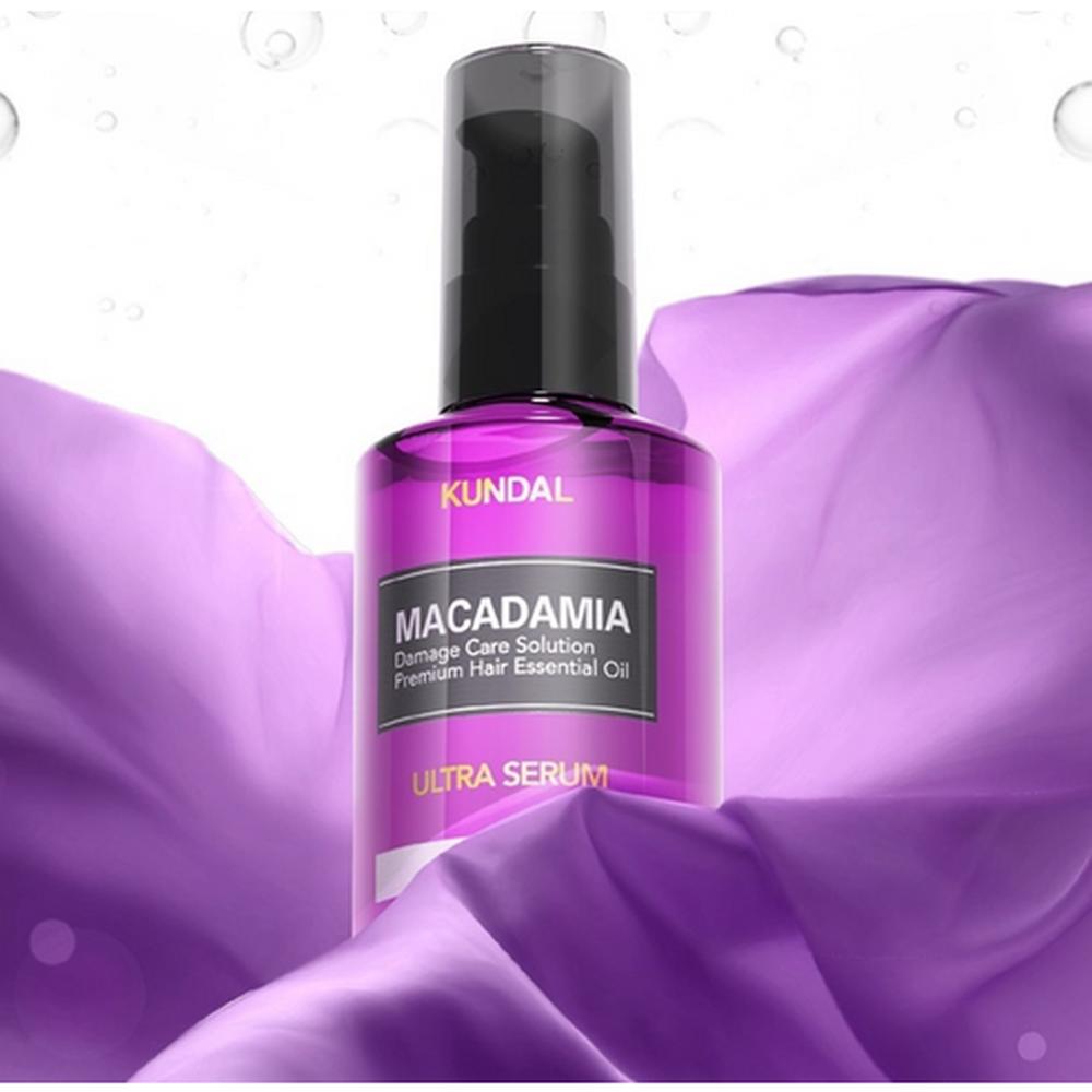 KUNDAL Ultra Serum Hair Essence Baby Powder Scent 100ml – Fragrance Care, Shine Boost, Korean