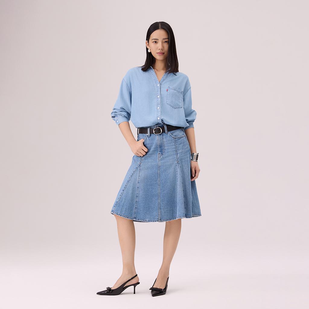 Levis Ice Cool Series Denim Shirt Women shirts 006QK-0000