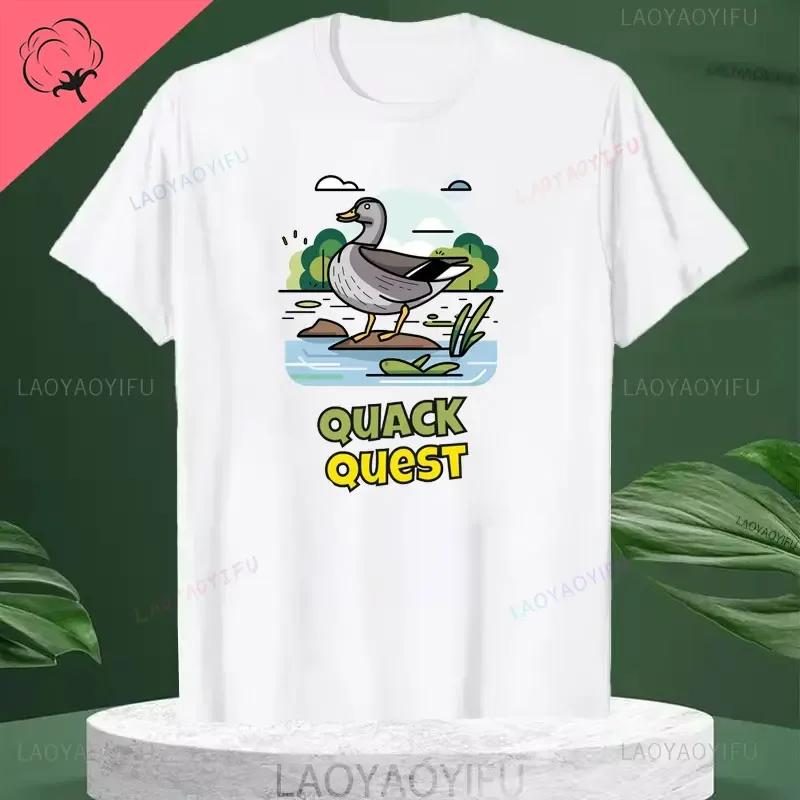 

Kawaii Daddy Duck Rubber Duck Dad Printed Tshirt Funny Woman Mens Top TShirts Normal T Shirt Cotton Fashion Streetwear S
