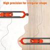 Profile Duplicator Contour Gauge Precise Woodworking Measuring Gauge  Carpet Cutting