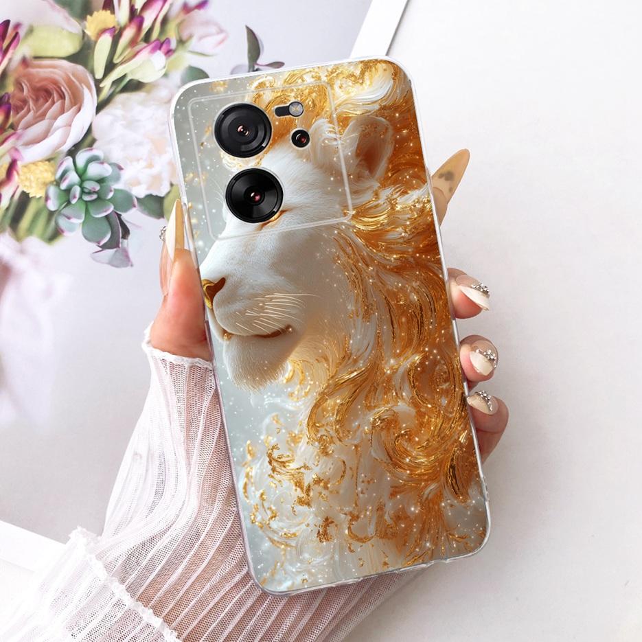 For Xiaomi Mi 13T Pro 5G Case Luxury Butterfly Tree Painted Cover Soft Silicone Phone Case For Xiaomi 13T Pro Mi13T Pro 5G Shell