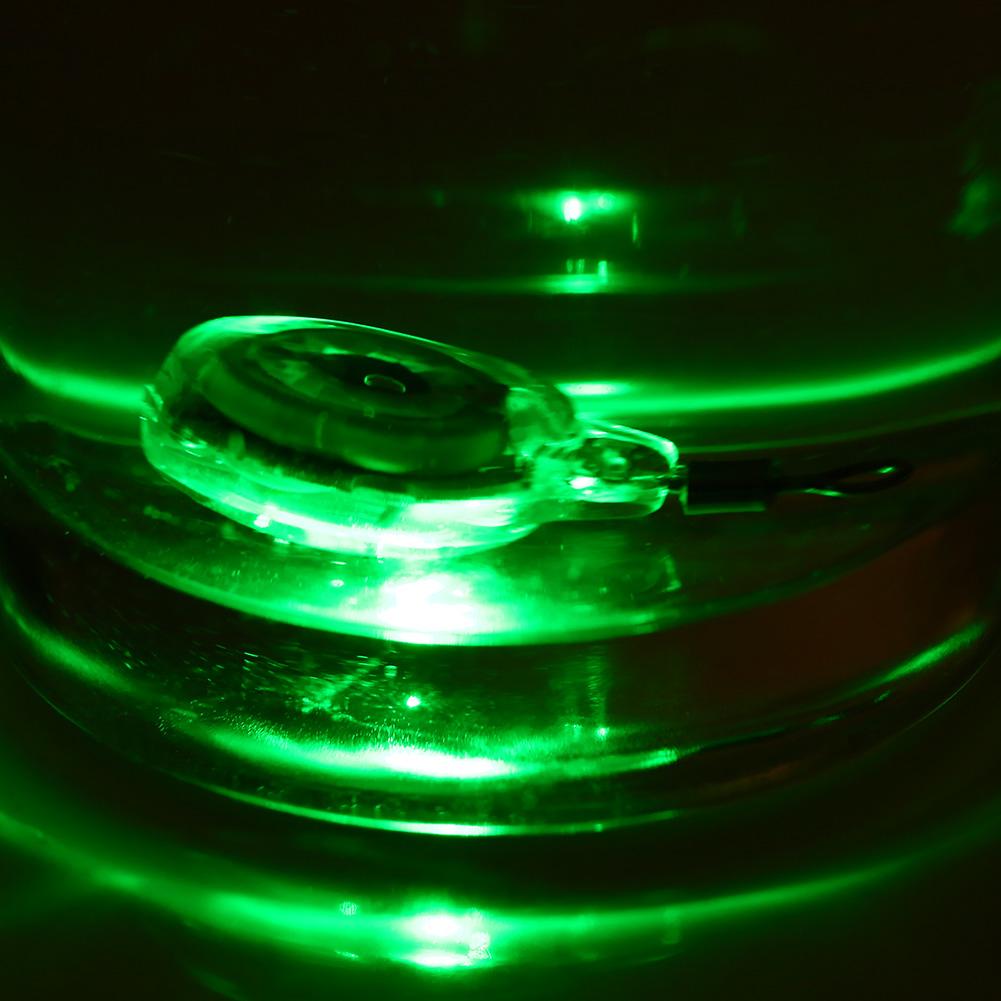 Fishing Attractive Flash Light Underwater Luminous Lures Bait Fishing Tackle Green