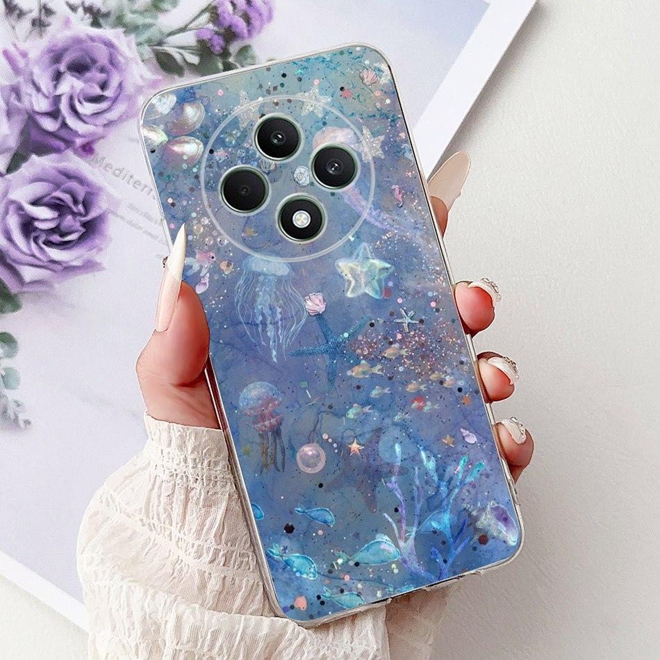 For OPPO Reno12 F CPH2637 Fashion Cool Patter Phone Case For Oppo Reno 12F Reno12 FS 5G Soft Silicone TPU Cases