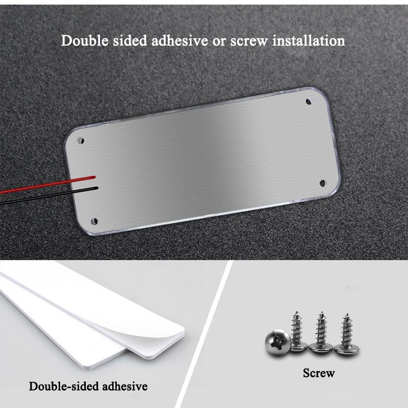 LED Reading Light 12-24V COB Interior Ceiling Lamp With On/Off Switch Universal Car Truck High Brightness Cab Roof Panel Lamp