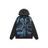 25SS high quality VAL beauty high street retro washing water old white ink direct injection hoodie men and women the same sweater