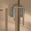 Safety Aluminum Alloy Door Latch Lock 90/180 Degree Anti-Theft Gate Latch Non Perforated Anti Child Door Bolts Drawer