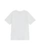 THEMUSEUMVISITOR Pixel Heart Signature Overfit T-Shirt (White)