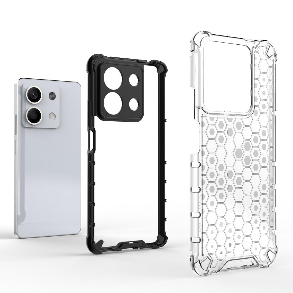 For Xiaomi Redmi Note 13 5G Phone Case Anti-drop PC+TPU Hybrid Cover