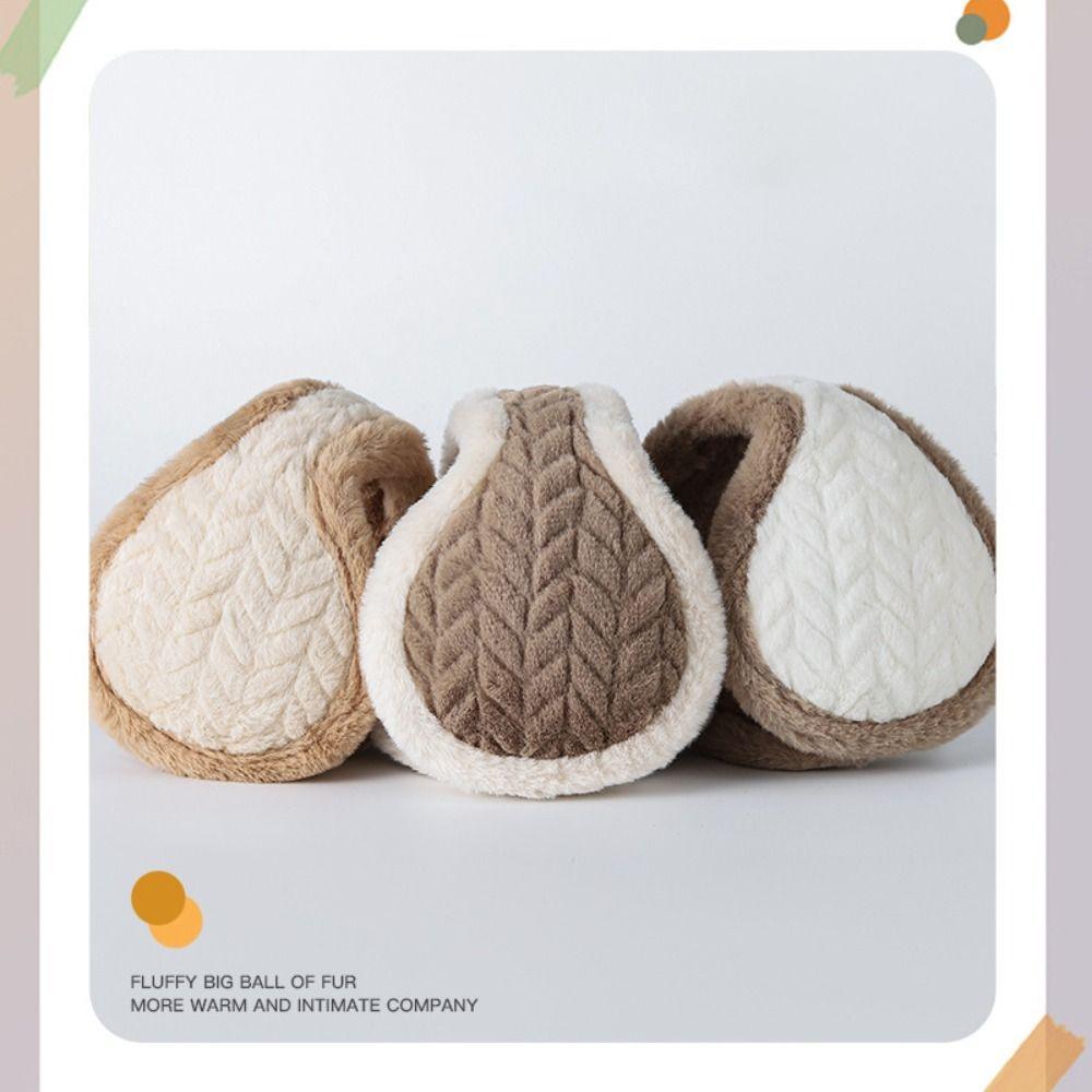 Neuer Faltbarer Plüsch Warmer Ohrenschützer Weicher Plüsch Kälteschutz Outdoor Ohrenklappe Verdickter Ohrenschützer Ohrwärmer Winter