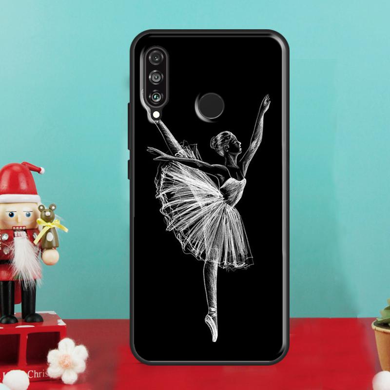 Ballet Ballerina Dancer For Huawei Nova 7i 8i 11i 12i 12s 9 10 SE Y90 Y60 Y70 Y72 Y61 Y91 P30 P40 Lite P60 Pro Case