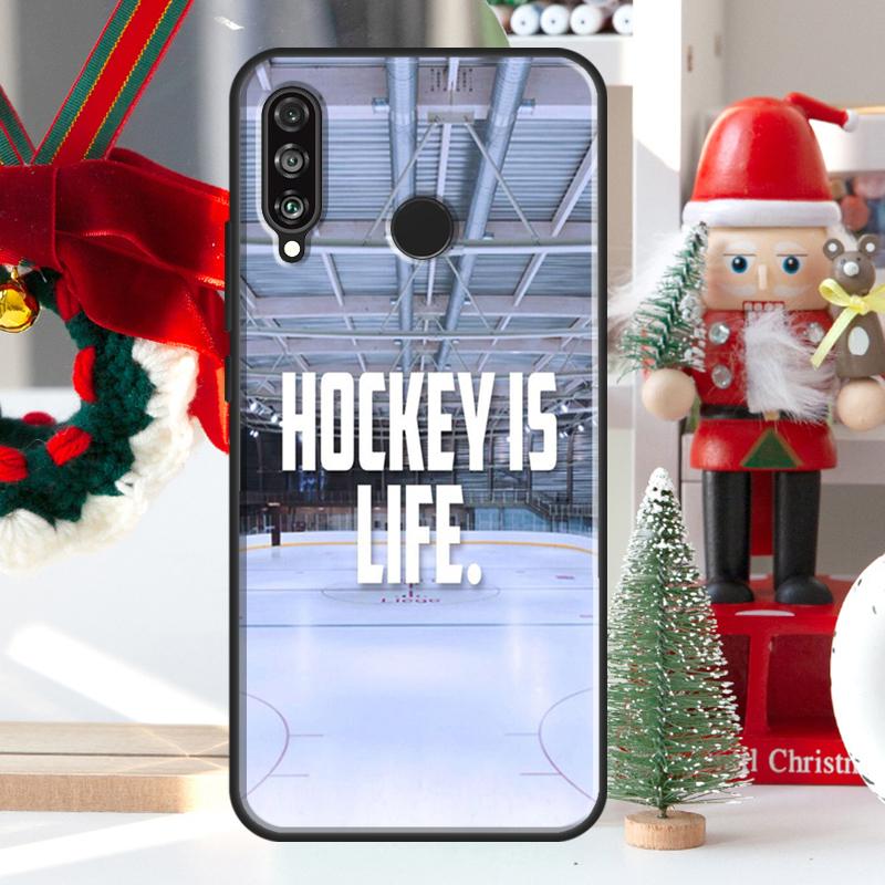 Hockey Sport For Huawei Nova 12i 11i 8i 12s Y73 Y72 Y61 Y91 Y90 Y70 Y60 9 10 SE P60 Pro P30 P40 Lite Case