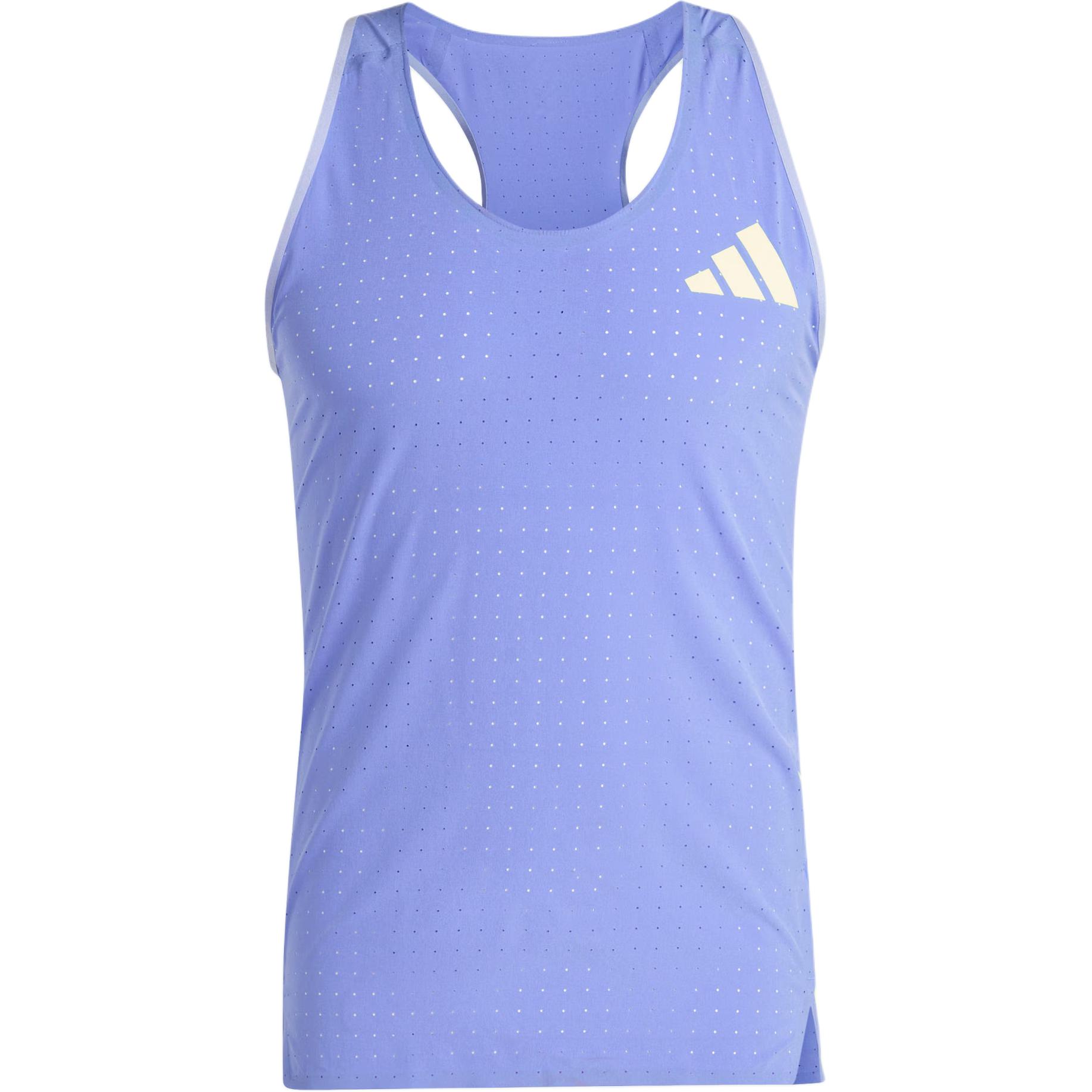 

Adidas Adizero Running Tank Top Мужские топы Синий IW6635 S