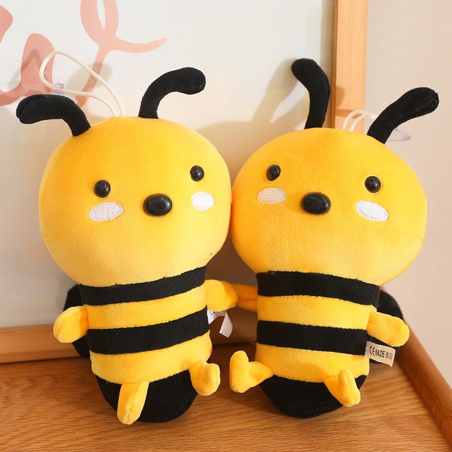 Cartoon Soft Little Bee Doll Plush Toy Bee Doll Children'S Company Soothing Rag Doll Birthday Gift