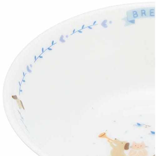 NARUMI Bremen Children's Dishware, Made In Japan, Heat-Resistant Porcelain, 7980-1014
