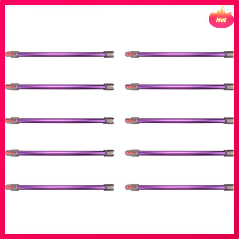 10X Quick Release Extension Wand Tube For Dyson V7 V8 V10 V11 Handheld Vacuum Cleaner Replacement Parts Purple