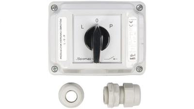Cam Switch -0-P 3P 16A In Housing Łk16R-3.8368Ob2