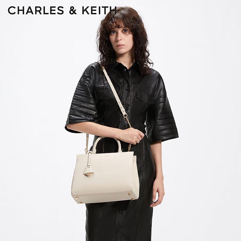 CHARLES & KEITH Charm Detail Large Tote Bag