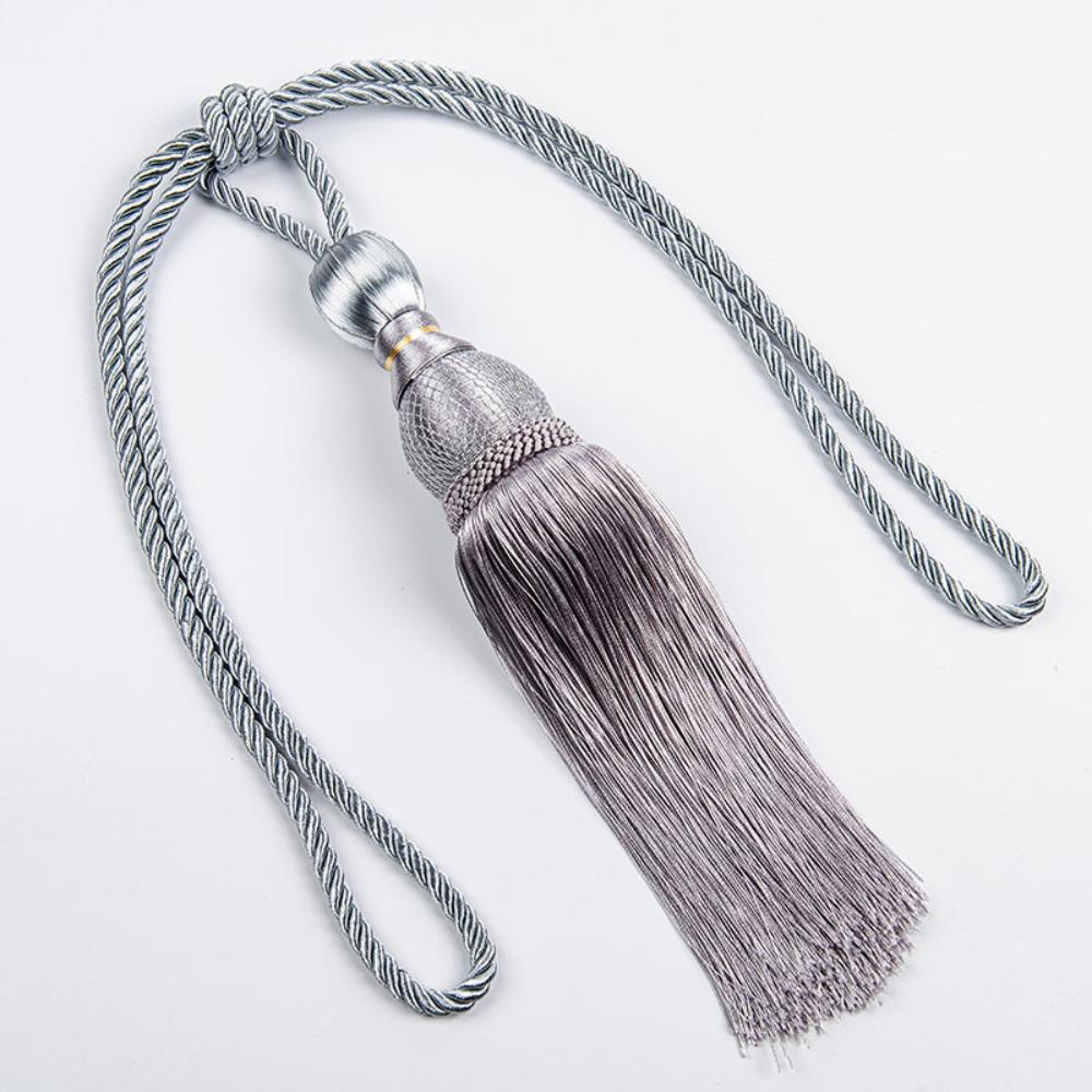 Punch-free Curtain Tiebacks No Installation Curtain Holder Curtain Tassels Tieback For Home Decor